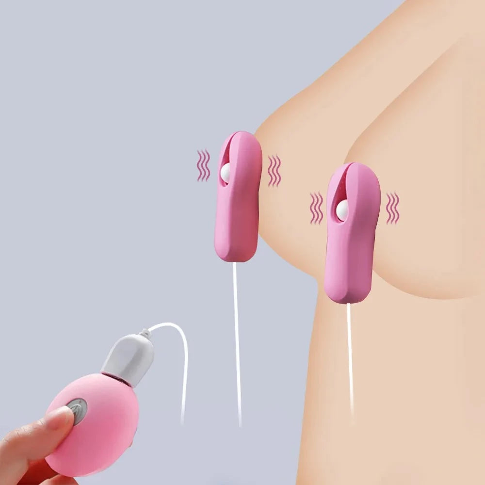 Vibrating Nipple Clams