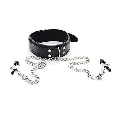 BDSM - Leash/Nipple clam Combo